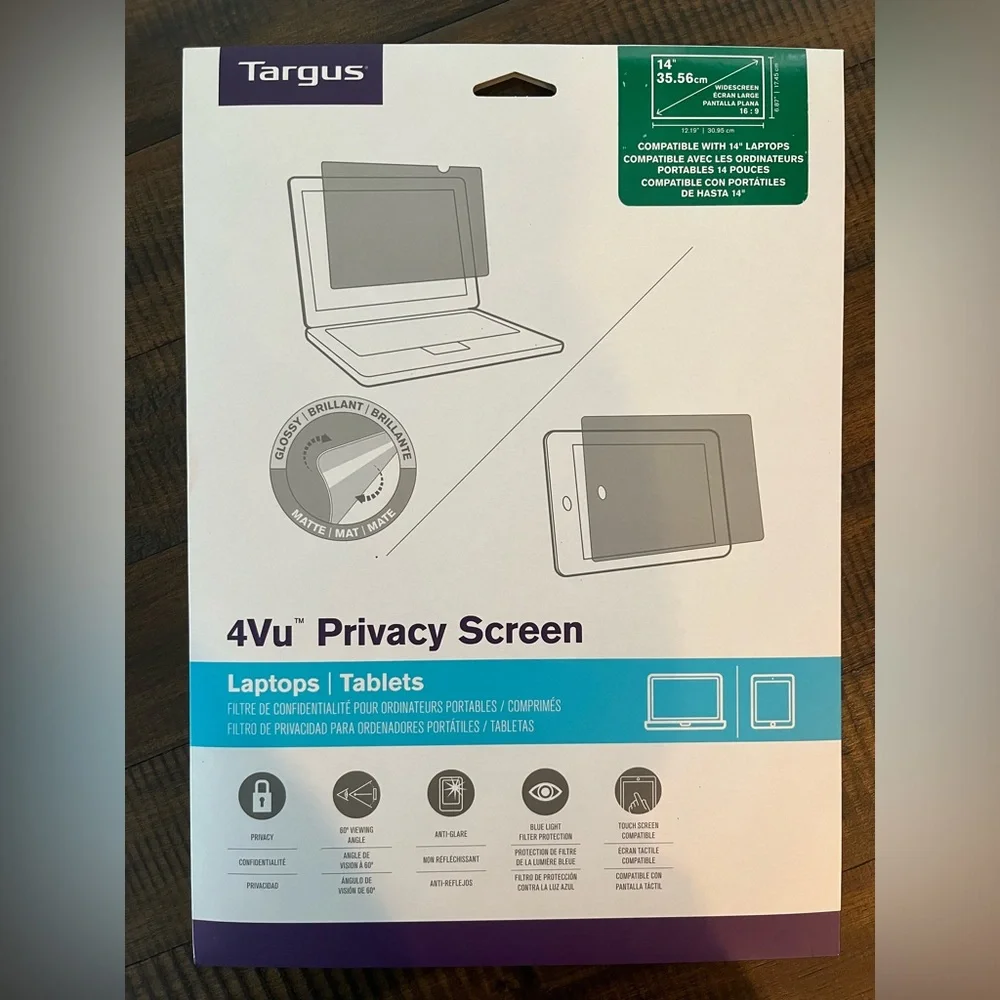 Brand New Targus 4Vu Privacy Screen Laptops | Tablets